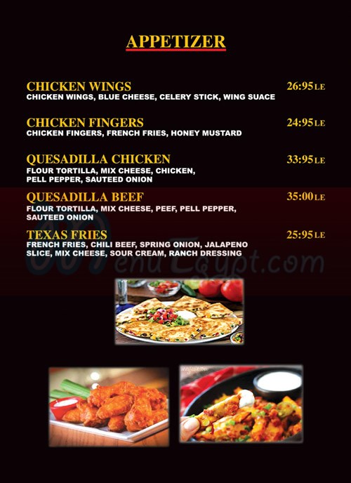 Pronto menu